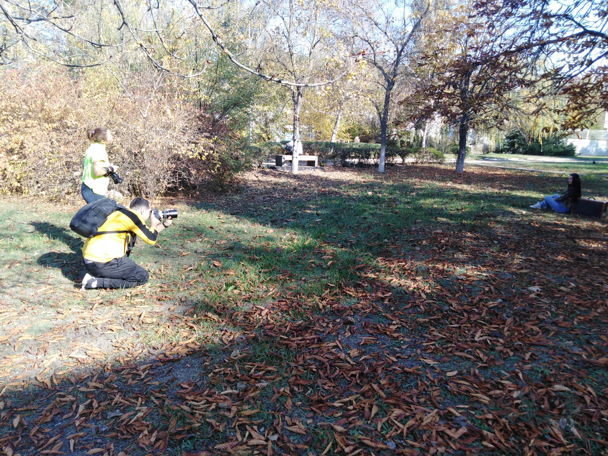 Одна из съемок. Тут я уже снимал на Canon 6D