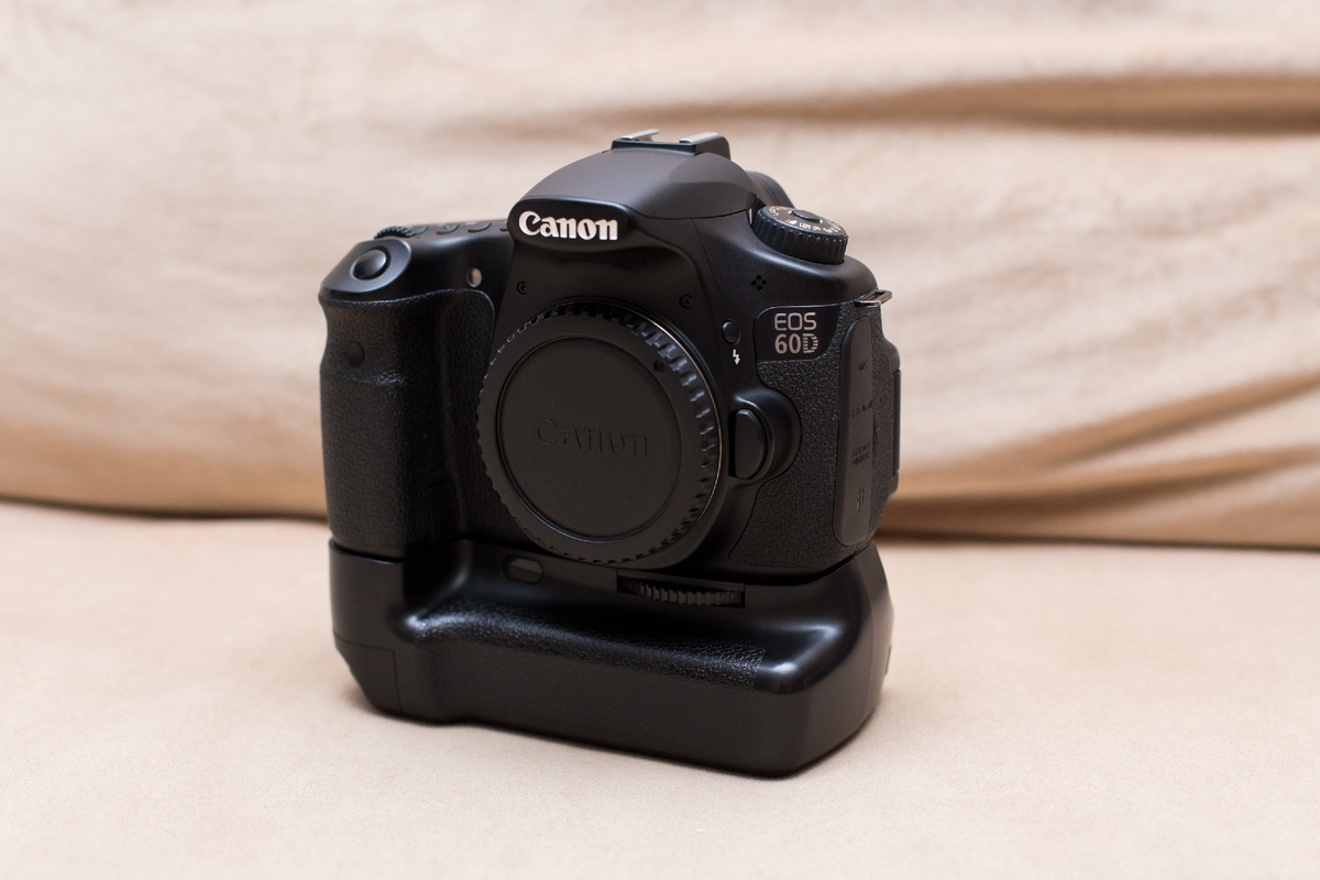 Моя первая рабочая камера - Canon 60D