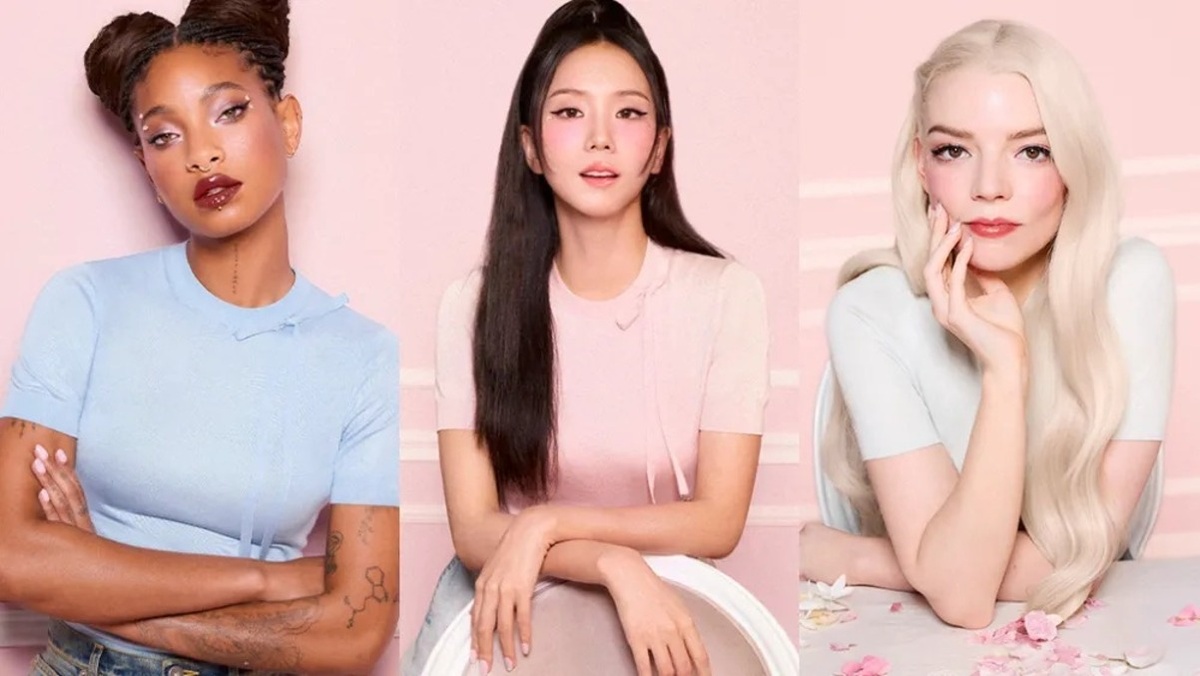 Уиллоу Смит, Jisoo и Аня-Тейлор Джой. Источник: Courtesy of Dior.