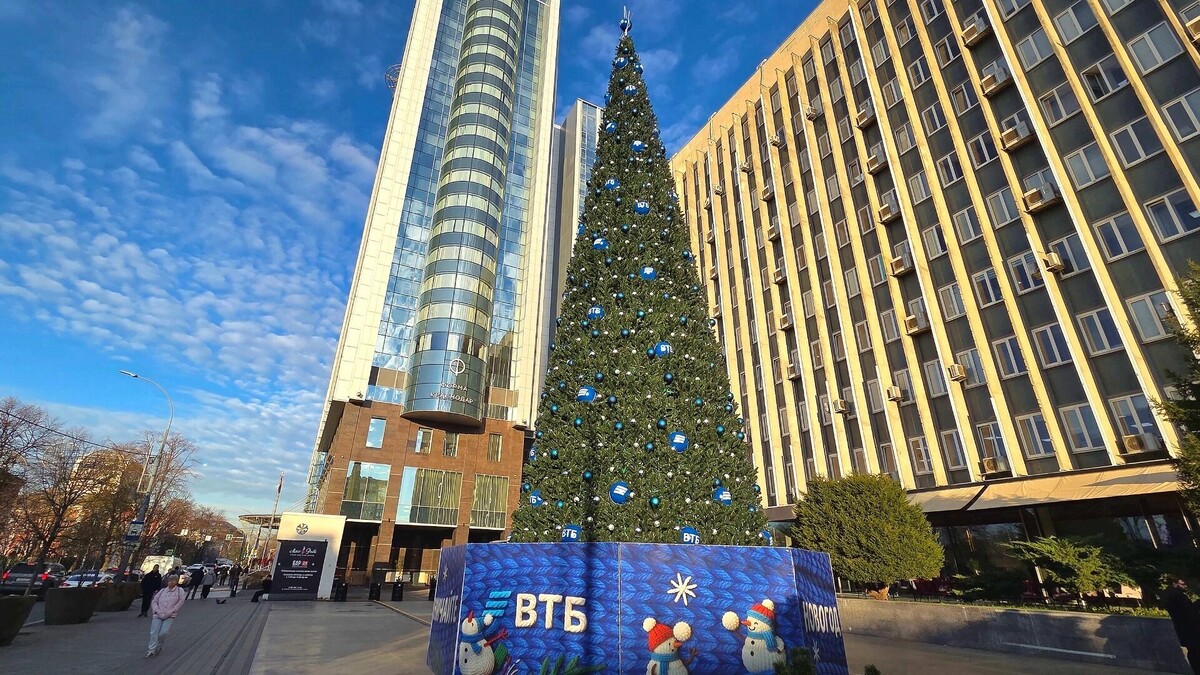    В Краснодаре установили сотни новогодних ёлок   kubanpress.ru