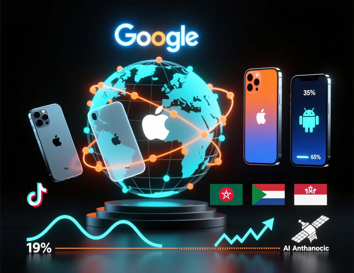 По итогам 2025 года Apple заняла третье место в глобальном рейтинге интернет-сервисов по данным Cloudflare Radar