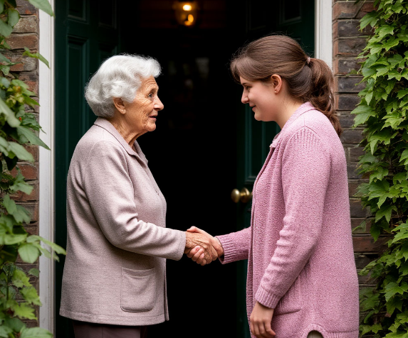 Бабушкаи внучка