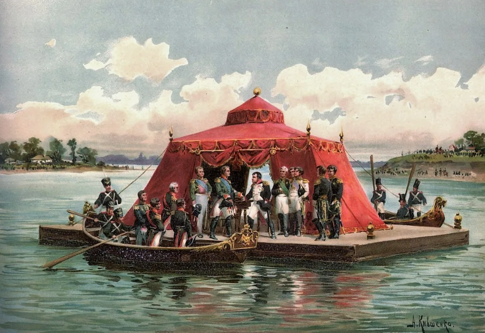 Встреча Наполеона и Александра 1