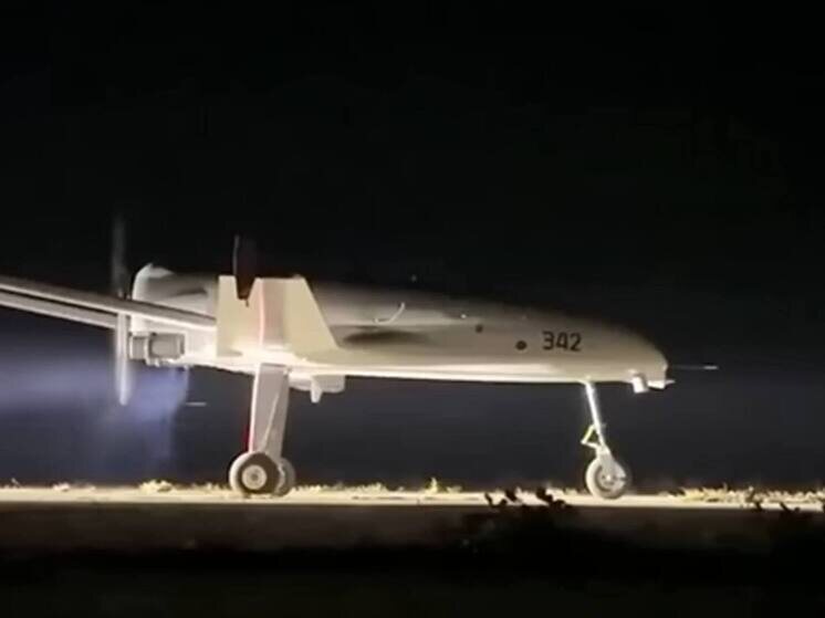     Украинский дрон "Лютый". Фото: кадр из видео.