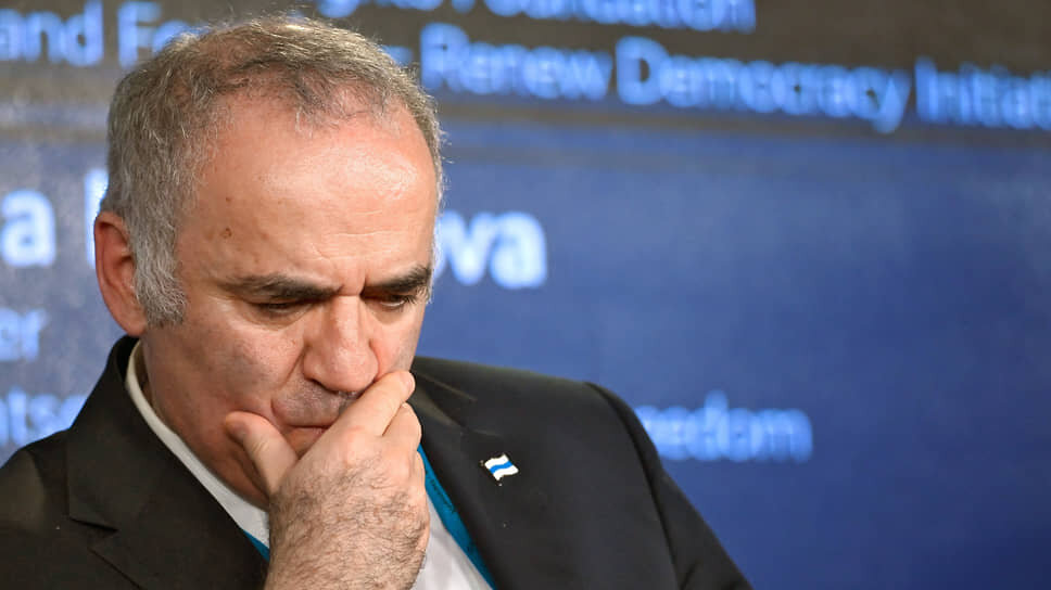 Гарри Каспаров (иноагент).📷Фото: Алексей Витвицкий / Коммерсантъ