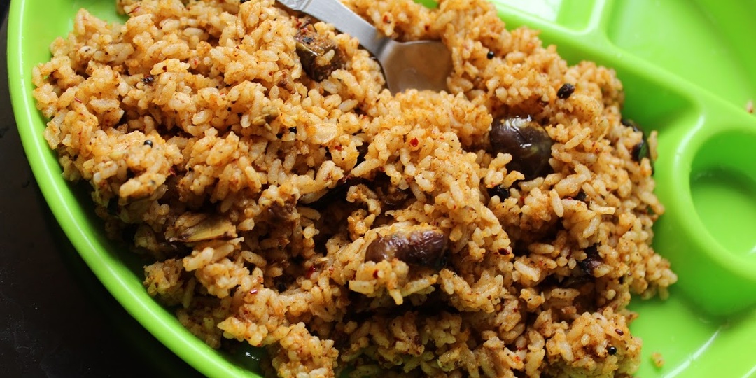 РИС С БАКЛАЖАНАМИ