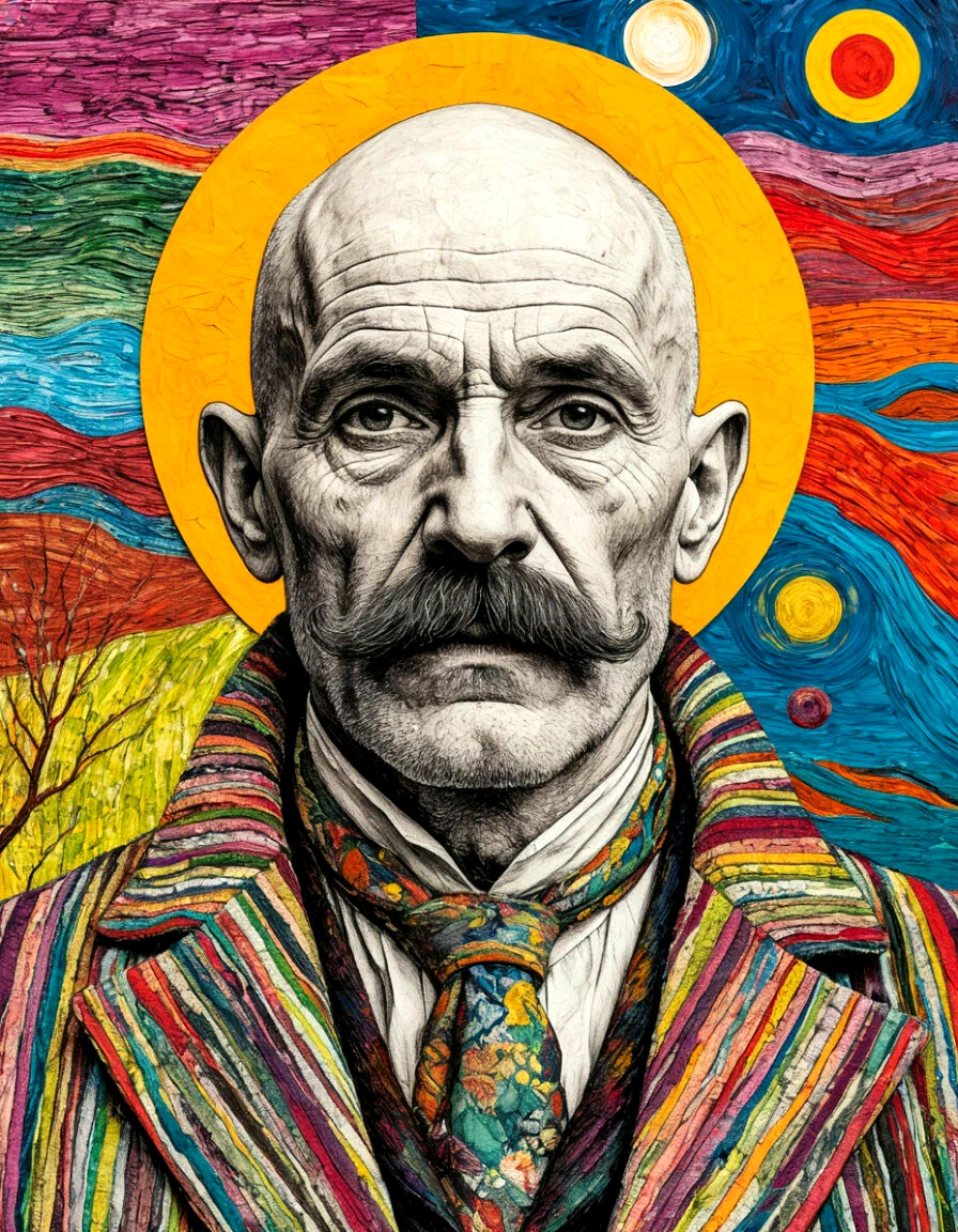 Георгий Гурджиев.  Изображения взяты из открытых источников.