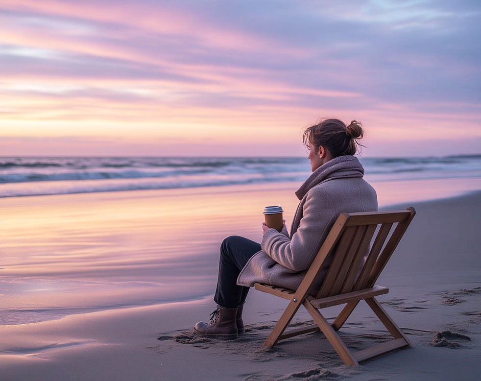 Море, зима, уединение