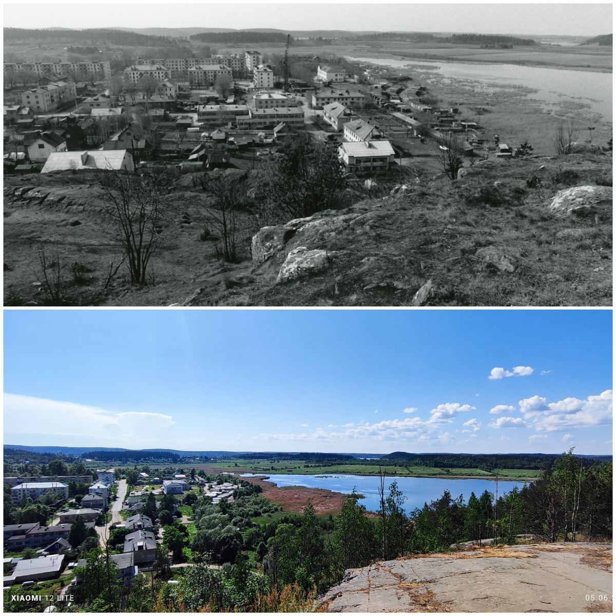 Вид с горы Кухавуори