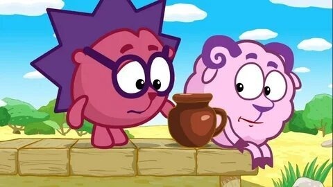   Кадр из мультфильма «Смешарики»