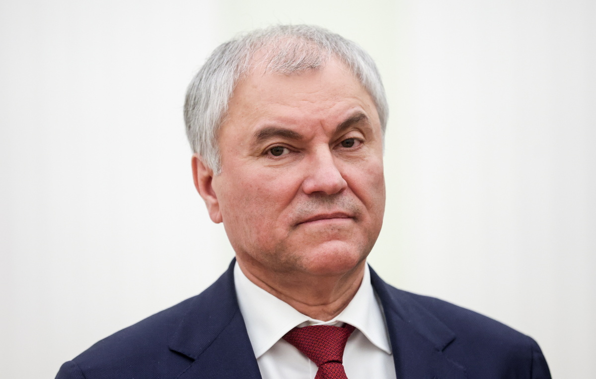    Председатель Госдумы РФ Вячеслав Володин  Михаил Синицын/ТАСС