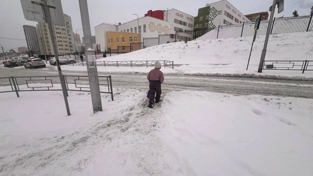    Уфу завалило снегом   t.me/ufacityinfochat