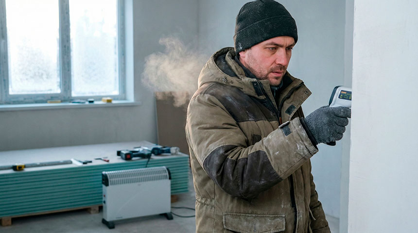 Ремонт зимой: 5 главных особенностей