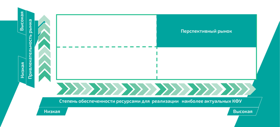 Позиционирование перспективного для коммерческой деятельности рынка