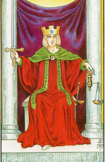 Аркан таро Справедливость (Правосудие).