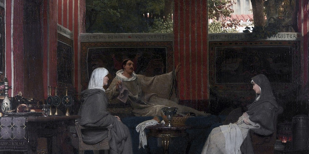 Островок покоя в море крови / Миниатюра из жизни Франкии эпохи Меровингов