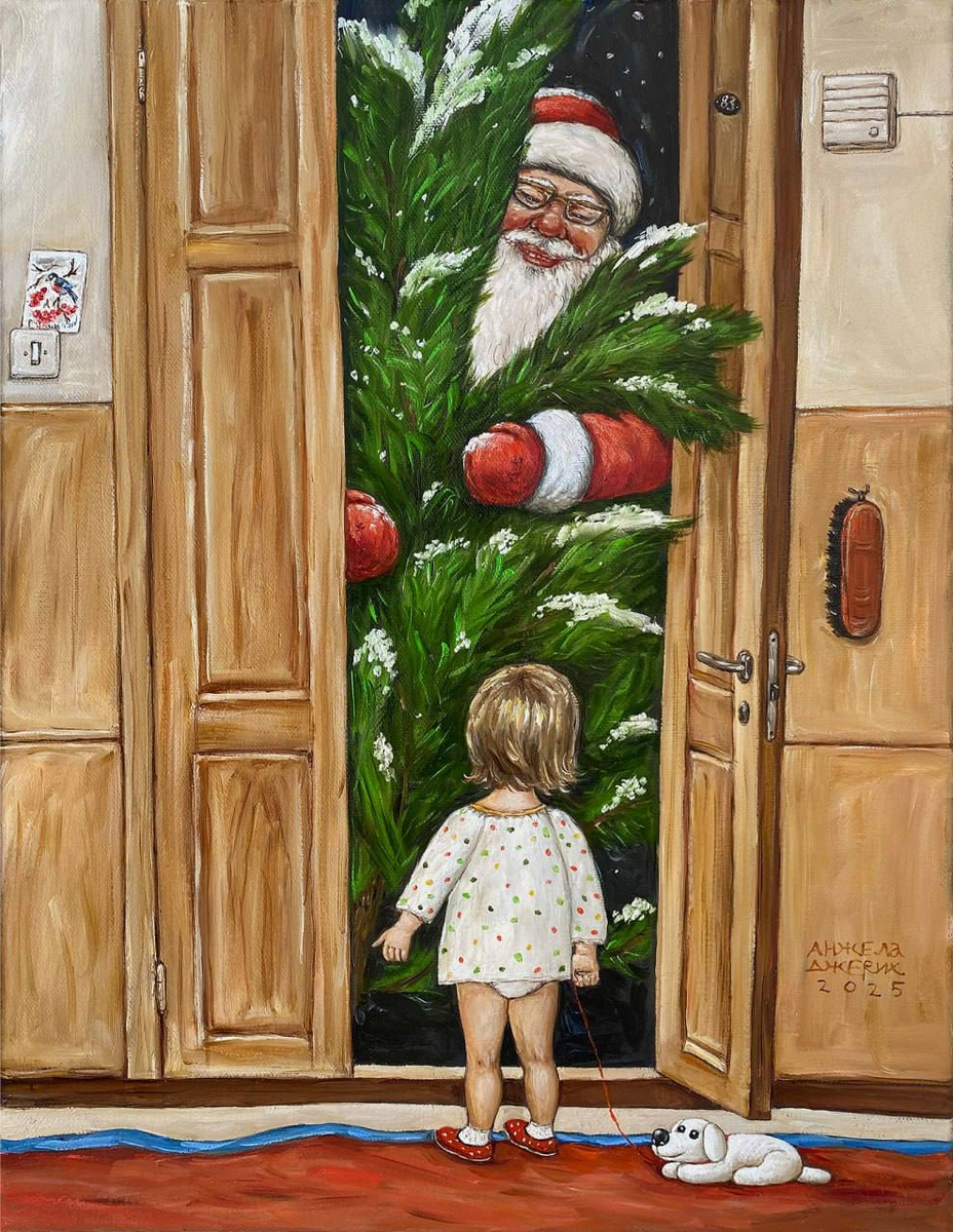 "А глаза-то папины!"