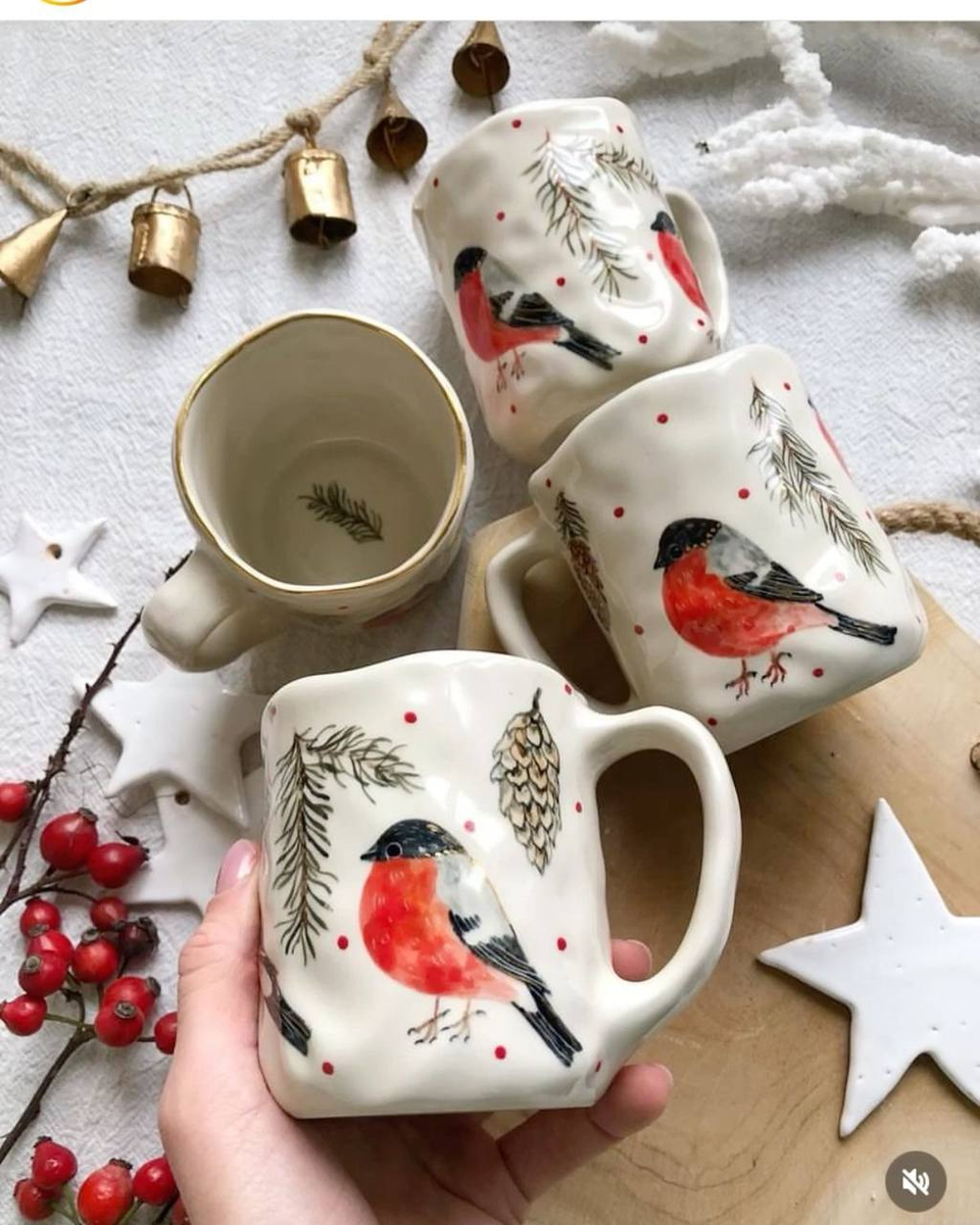 Керамическая чашка 