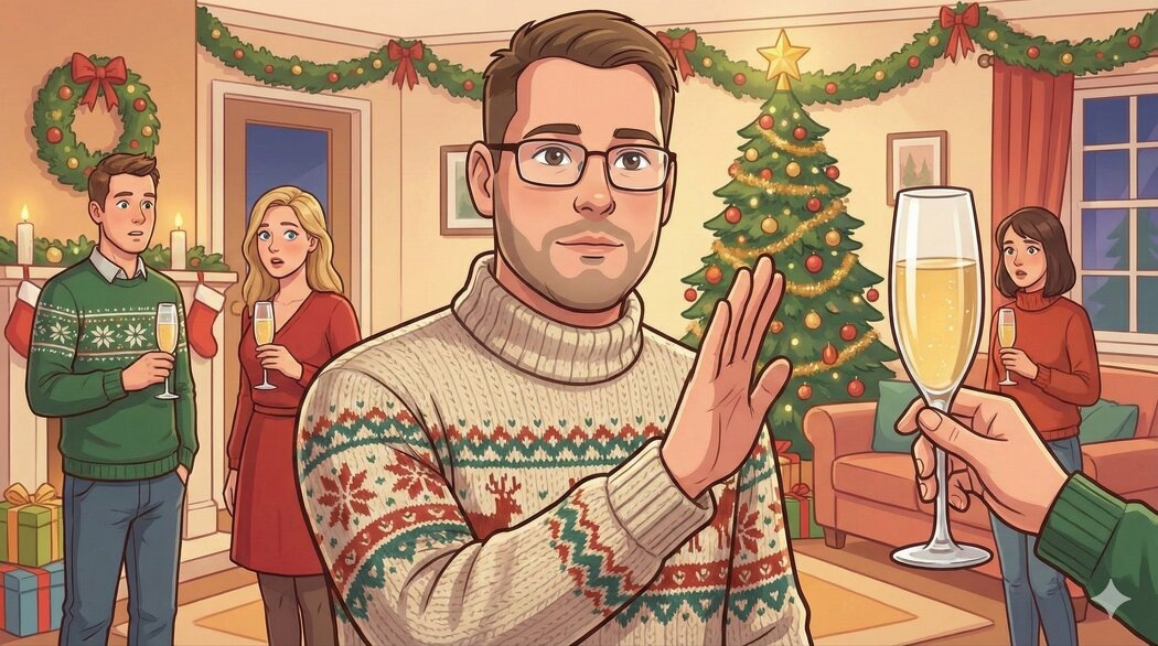 Трезвый Новый год: как выдержать праздники без алкоголя