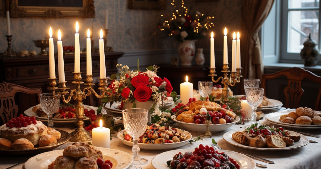 Как праздновали Новый год в XVIII веке: застольные обычаи дворян и купцов