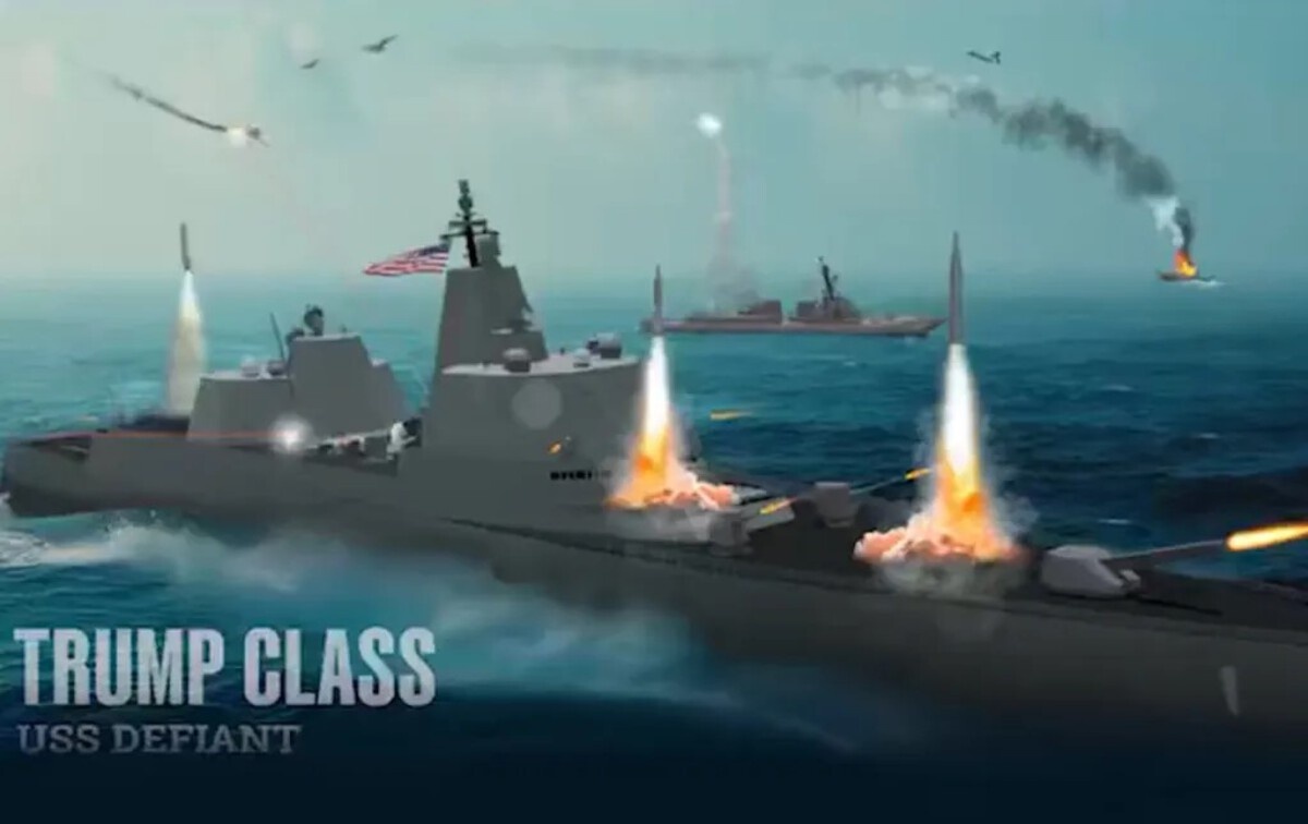    Рендер корабля класса «Трамп» / © White House / USN