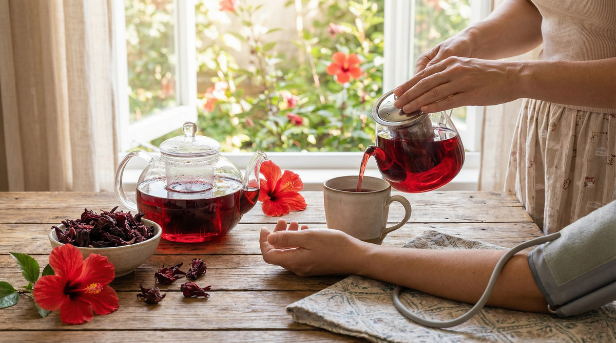 Гибискус: простой способ нормализовать давление