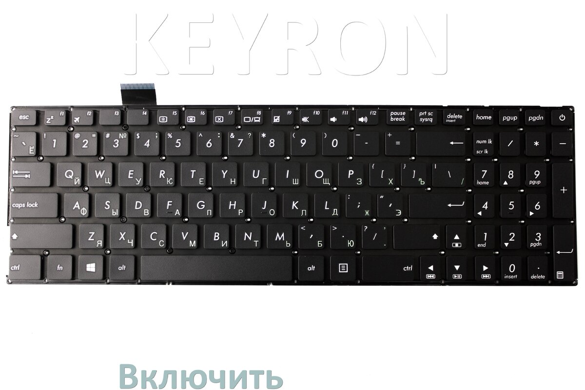 
Как включить клавиатуру KEYRON на компьютере с Windows 10 и 11