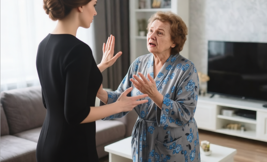 – Нечего кричать, я всё равно уже твою дачу сдала, а деньги потратила