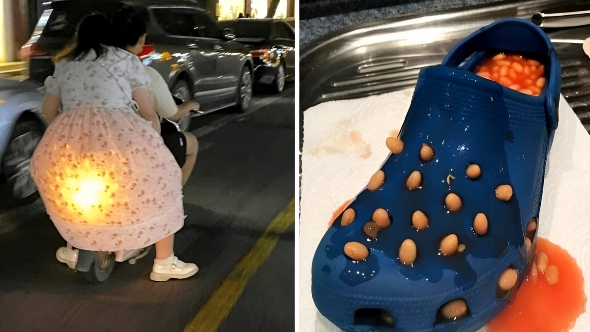 «Кто-то объяснит, что здесь происходит?!» 20 фото, которые ломают мозг за 3 секунды