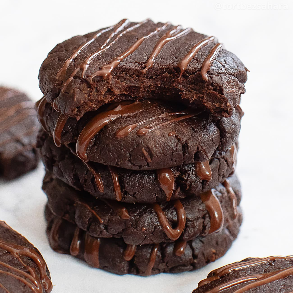 шоколадное пп печенье