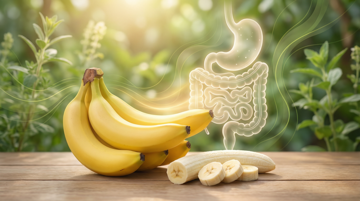 Бананы: природная поддержка для желудка и кишечника