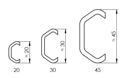 Типоразмеры линейки COMPACT ECOLINE