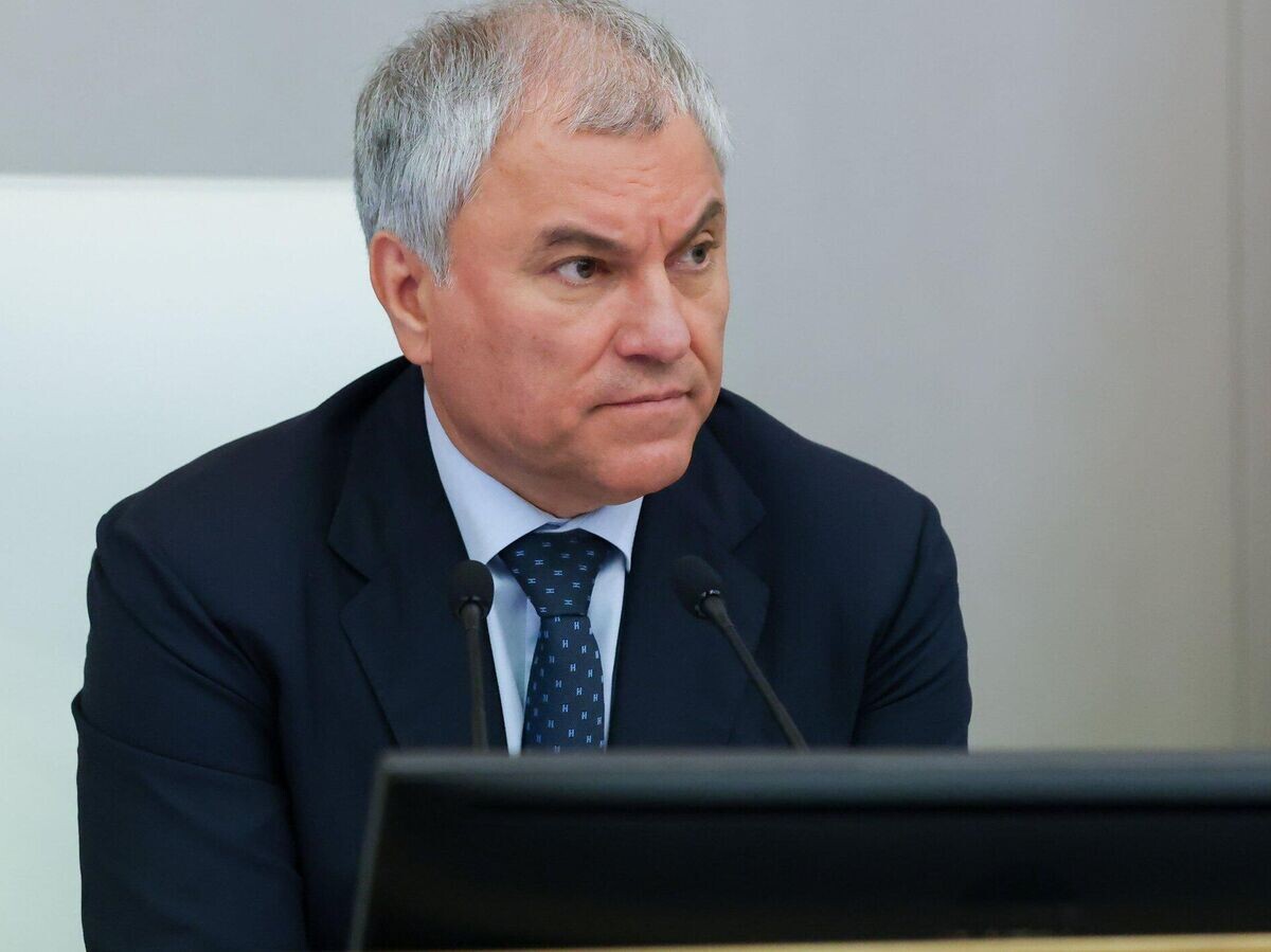    Председатель Государственной Думы Вячеслав Володин | © Фото : Государственная Дума Федерального Собрания Российской Федерации