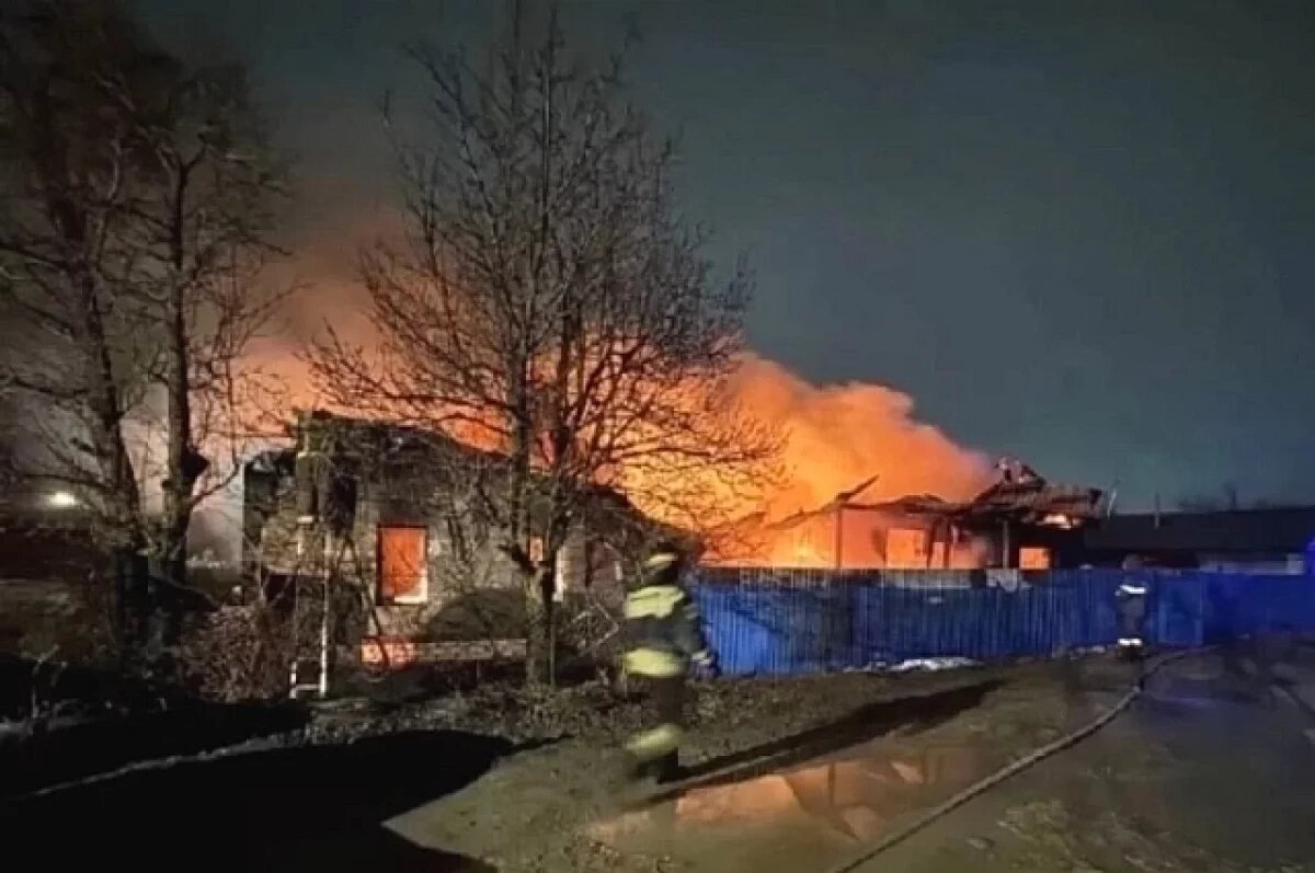    Разбушевавшееся пламя унесло жизнь малыша.