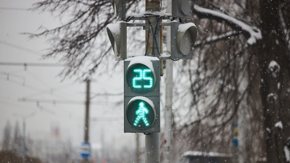 Вечером 23 декабря десятибалльные пробки сковали дороги Иркутска