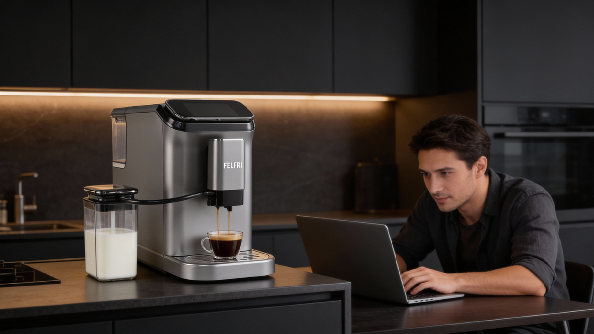 Кофеварка с капучинатором