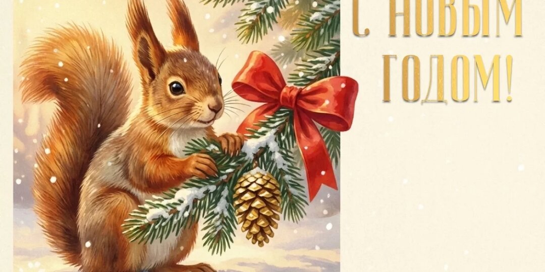 С Новым годом 2026! Советские открытки и новогодние картинки в ретро-стиле. Скачивайте бесплатно