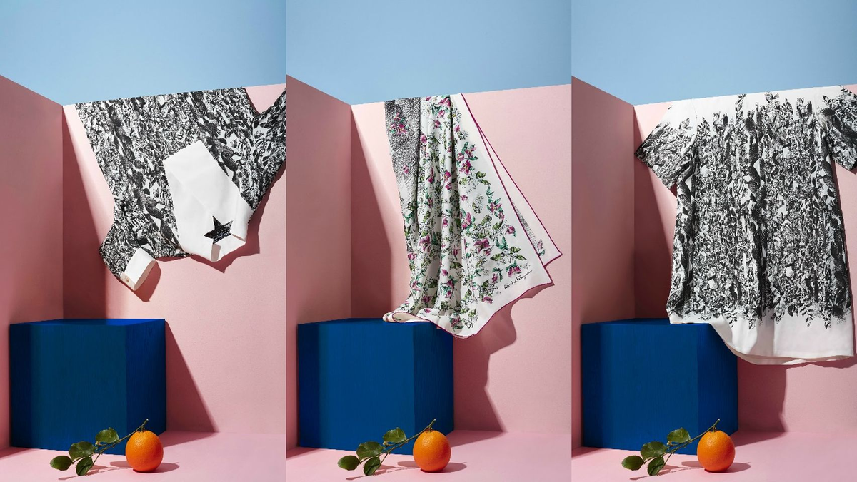 Рекламная компания Orange Fiber Collection Salvatore Ferragamo