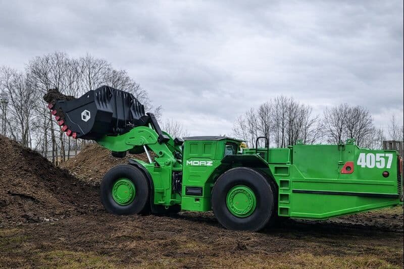   этап полигонных испытаний перспективной электрической погрузочно-доставочной машины МоАЗ-4057