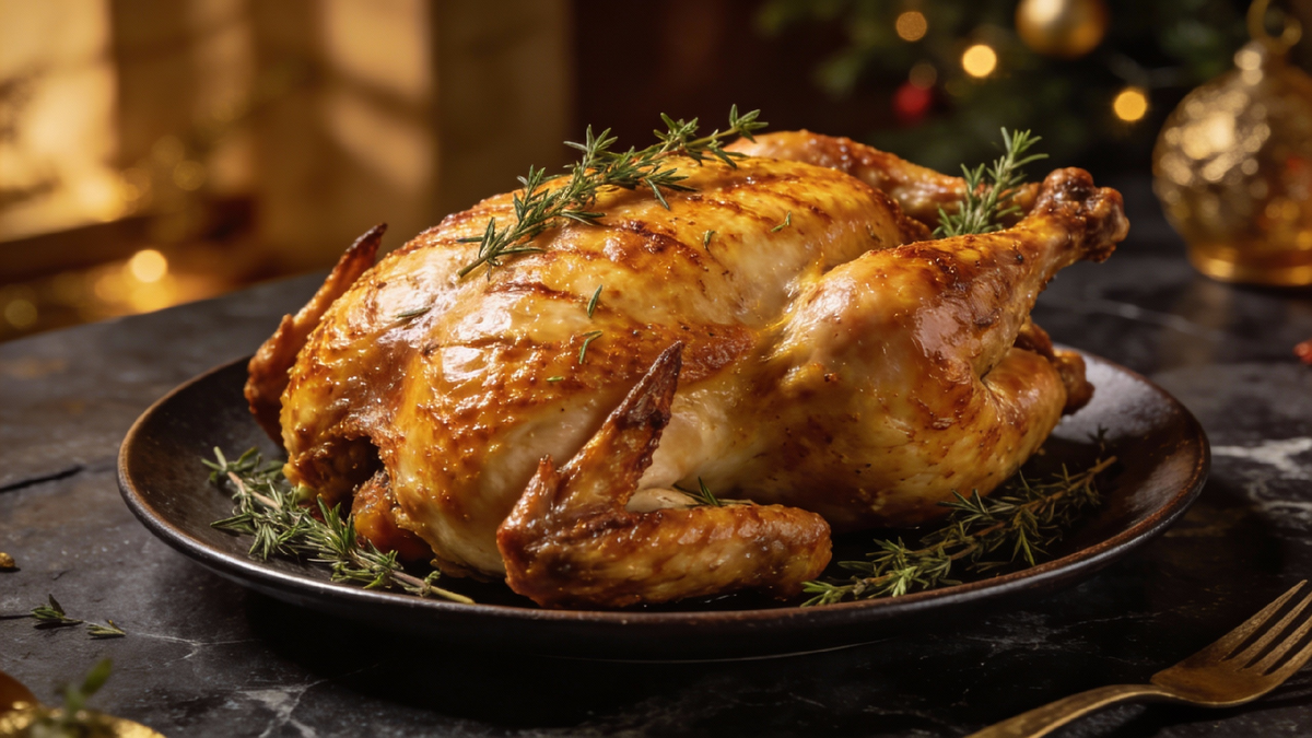 Рецепт курицы в аэрогриле целиком с корочкой