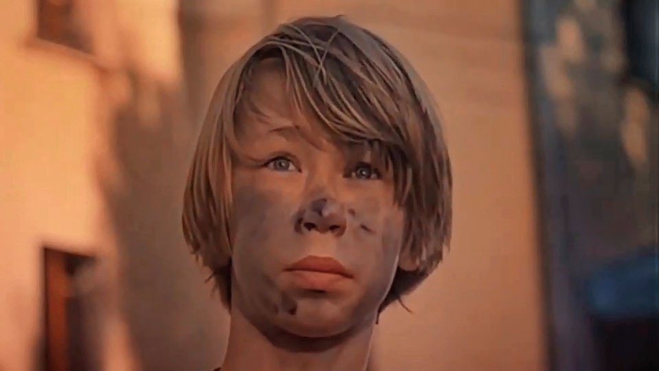 Андрей Гусев в фильме "Аытомобиль, скрипка и собака Клякса"