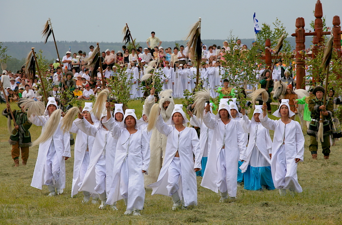 Якутия. Национальный праздник. Фото: Виктор Печенев / GeoPhoto