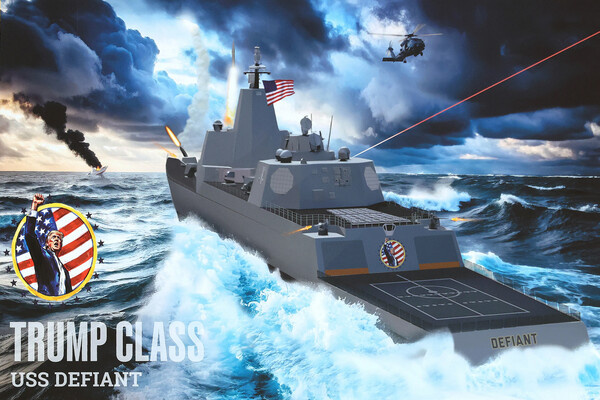 Изображение кораблей «класса Трамп» / Reuters  