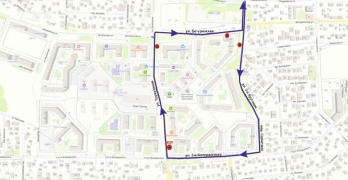 Иллюстрация: схема мэрии Ростова