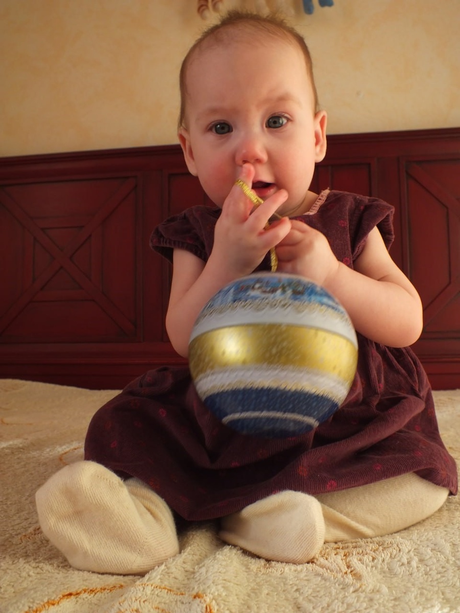 Танюша, та самая девочка, которую удочерила Ирина Васильченко. Здесь ей 11 месяцев. Фото: Ирина Васильченко / предоставлено для публикации hornews.com