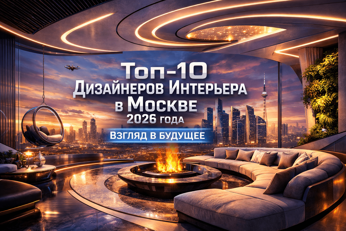 Дизайнер интерьеров в Москве 2025-2026 года.