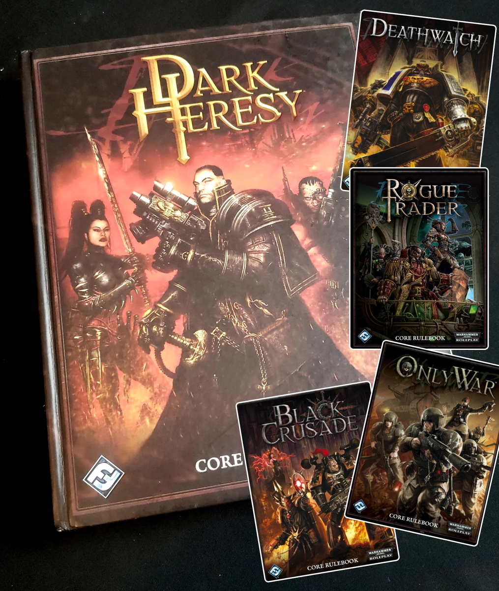 В свое время Fantasy Flight Games выпустили целую линейку родственных ролевых игр. А главное - невероятно углубили и проработали в деталях мир Вархаммера.