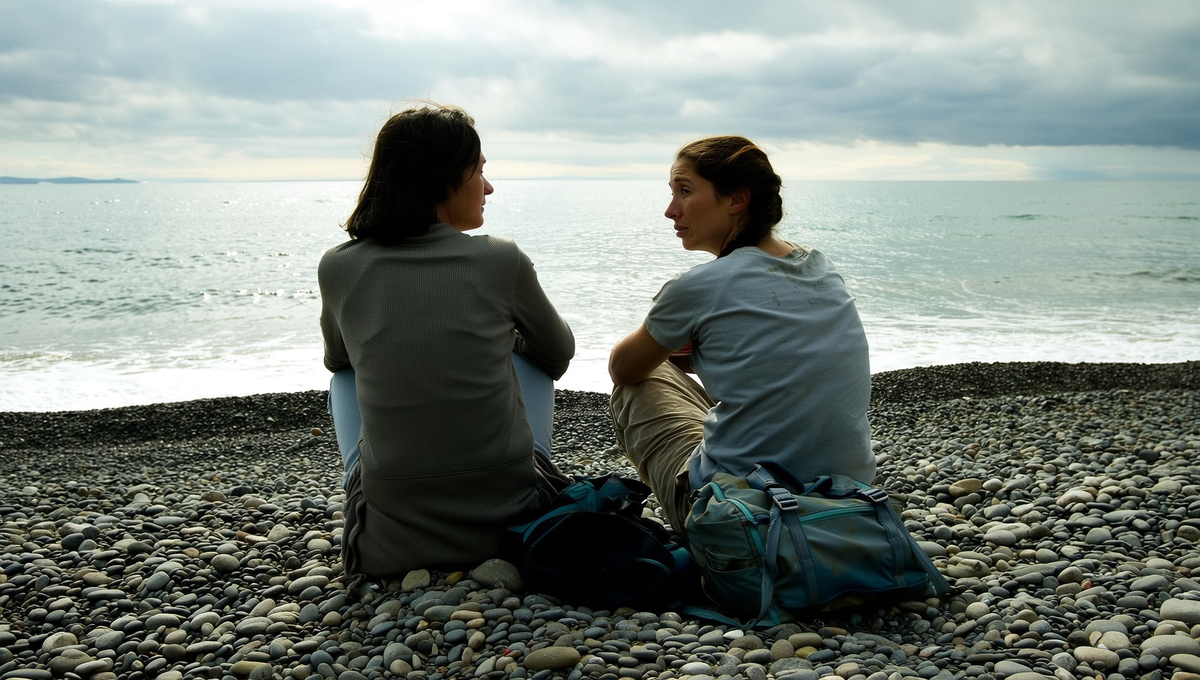 Иногда вы рядом, но уже не вместе. 🌊