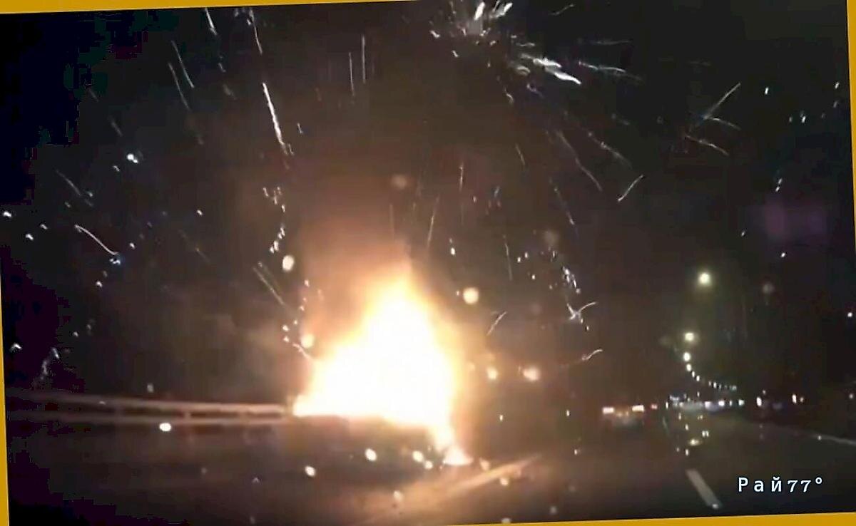   Фото - скриншот с видео, снятого на месте происшествия