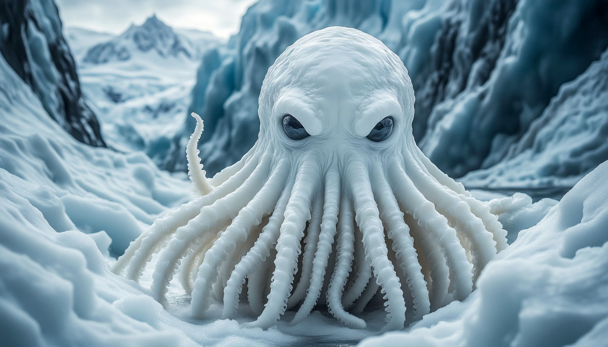 Неизвестный обитатель Антарктиды атаковал полярников.